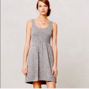 Anthropologie Gray Sleeveless Women's Dress